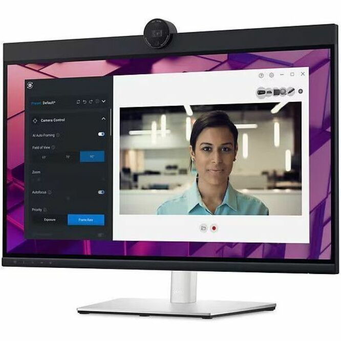 Alternate-Image2 Image for Dell P2724DEB 27" Class Webcam WQHD LED Monitor - 16:9 - Black, Silver