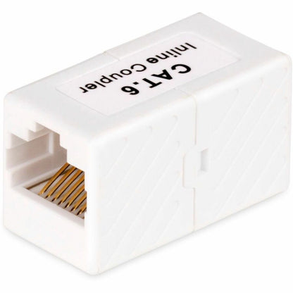 Alternate-Image1 Image for StarTech.com RJ45 Coupler, Inline Cat6 Coupler, Female to Female (F/F) T568 Connector, Unshielded Ethernet Cable Extension