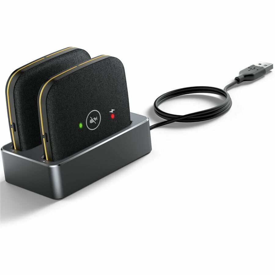 Alternate-Image5 Image for Yealink CPW65 Wireless Full Duplex Microphone for Conference Room - Black