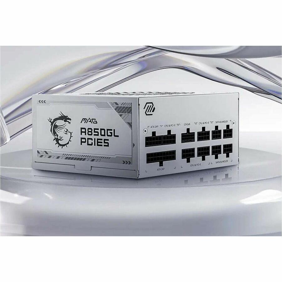 Alternate-Image6 Image for MSI MAG A850GL PCIE5 White Power Supply