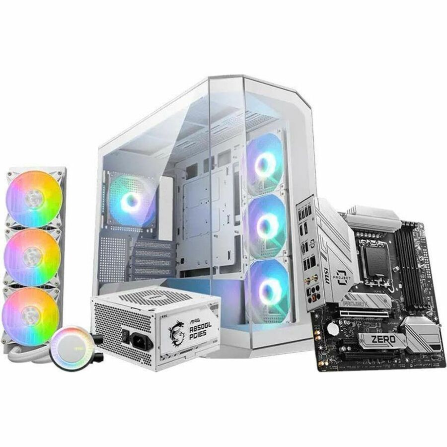 Alternate-Image1 Image for MSI PC Case MAG PANO M100R PZ / White