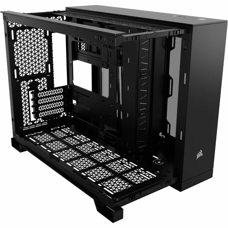Alternate-Image2 Image for Corsair 2500D AIRFLOW Mid-Tower Dual Chamber PC Case - Black