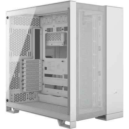 Main Image for Corsair 6500D AIRFLOW Mid-Tower Dual Chamber PC Case - White