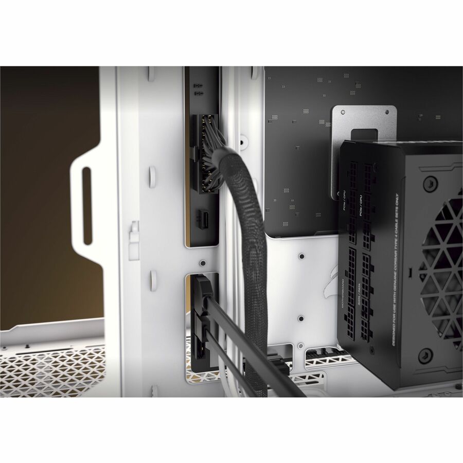 Alternate-Image5 Image for Corsair 6500D AIRFLOW Mid-Tower Dual Chamber PC Case - White