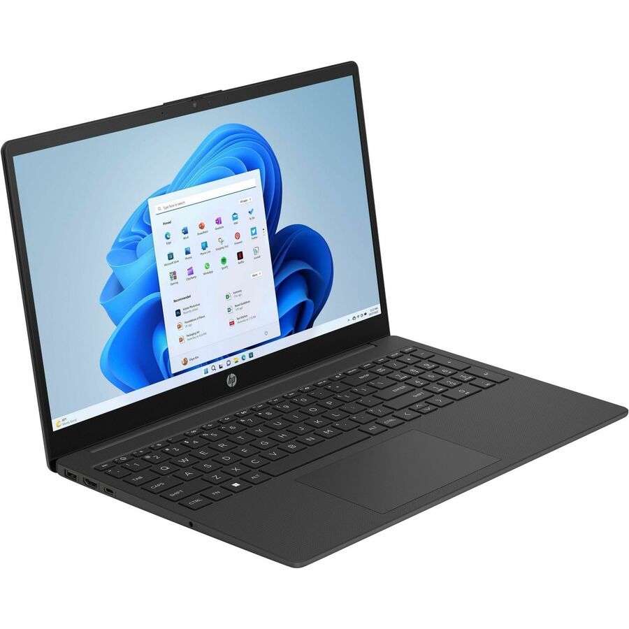 Alternate-Image2 Image for HP ca 15.6" Notebook - HD - 1366 x 768 - (Intel N-Series N100 Quad-core (4 Core) - 4 GB Total RAM - 128 GB Flash Memory - Jet Black - Refurbished