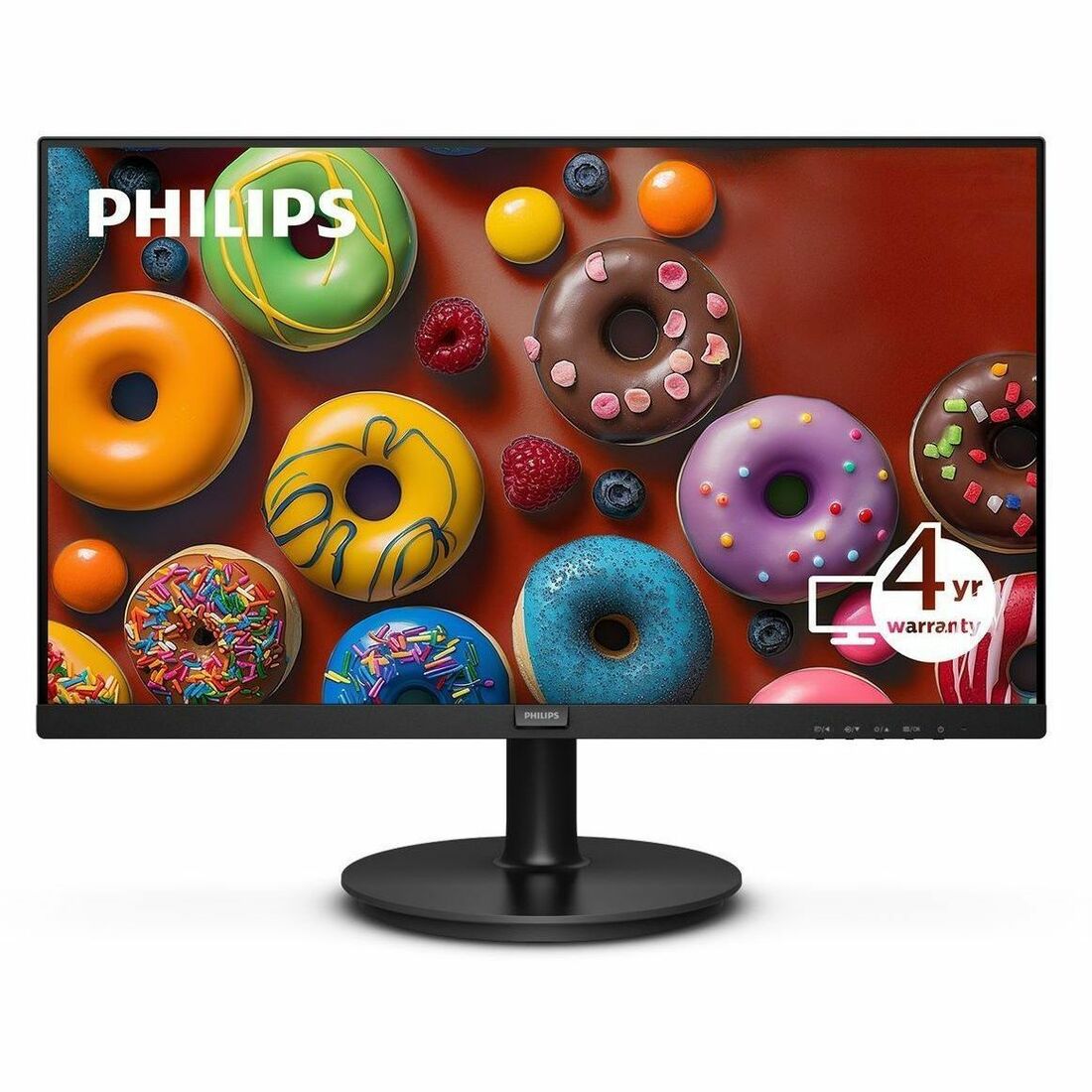Main Image for PHILIPS 241V8LBS - 24 inch Monitor, LED, FHD, HDMI, VGA, 4 Year Manufacturer Warranty - 24"