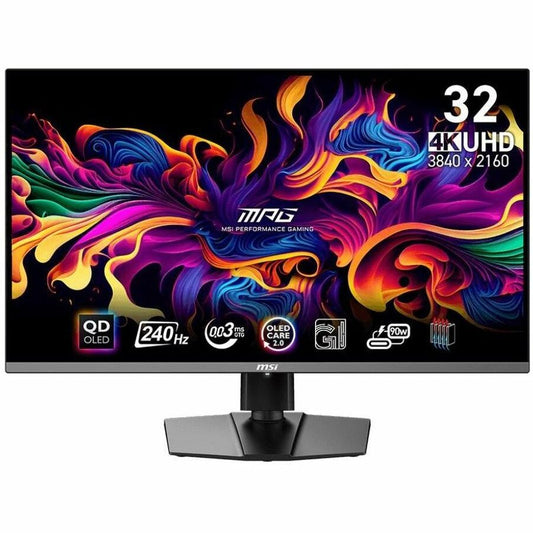 Main Image for MSI MPG 321URX QD-OLED 32" Class 4K UHD Gaming OLED Monitor - 16:9 - Black