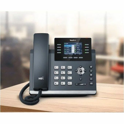 Alternate-Image3 Image for Yealink SIP-T44W IP Phone - Corded - Corded/Cordless - Bluetooth, Wi-Fi - Wall Mountable, Desktop - Classic Gray