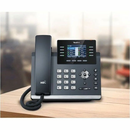 Alternate-Image2 Image for Yealink SIP-T44U IP Phone - Corded - Corded - Wall Mountable - Classic Gray