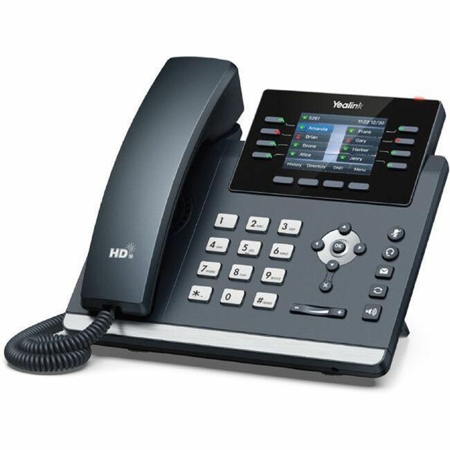 Main Image for Yealink SIP-T44U IP Phone - Corded - Corded - Wall Mountable - Classic Gray