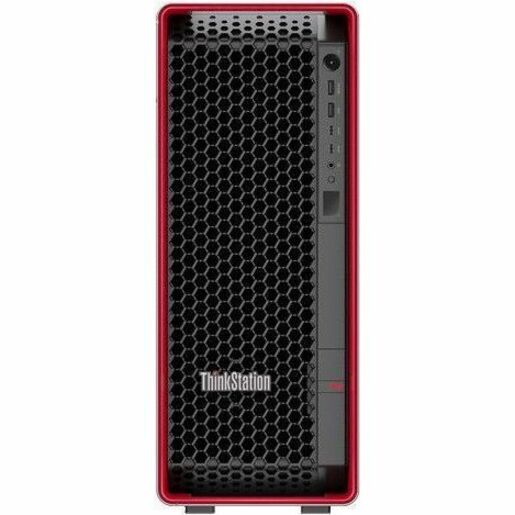 Front Image for Lenovo ThinkStation P8 30HH002XUS Workstation - 1 Ryzen Threadripper PRO 7945WX - 64 GB - 2 TB SSD