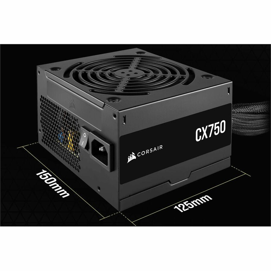 Alternate-Image1 Image for Corsair CX Series&trade; CX750 - 750 Watt 80 PLUS Bronze ATX Power Supply