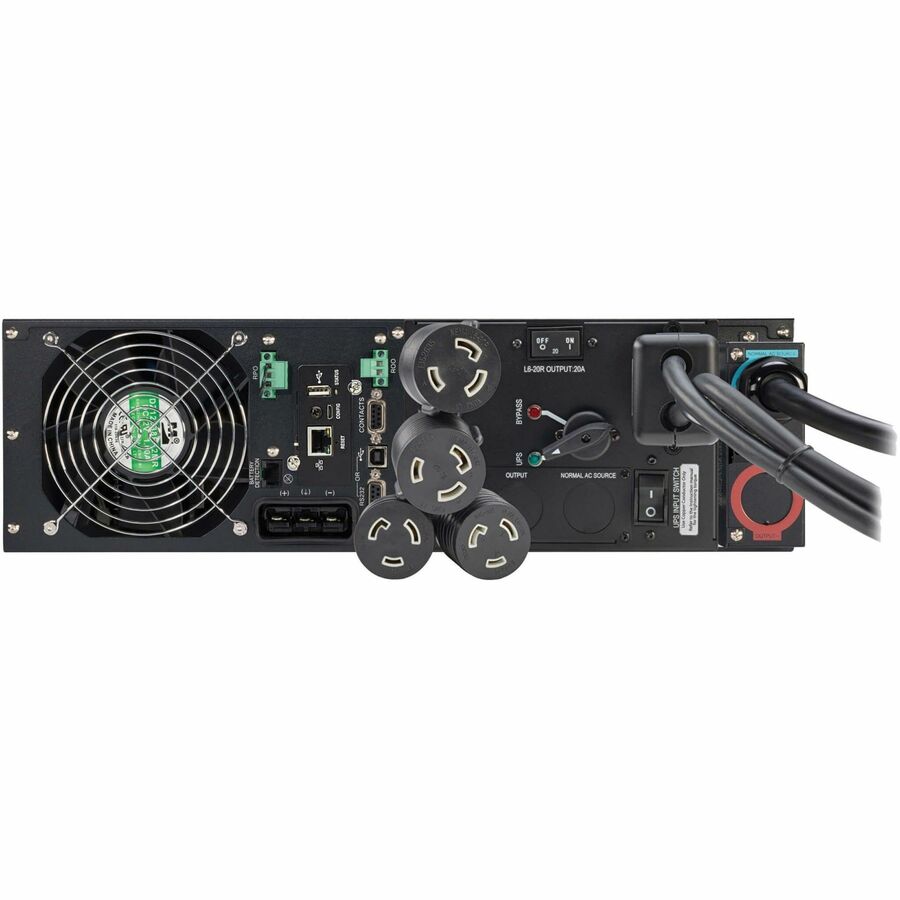 Rear Image for Tripp Lite series SmartOnline SU6000RTMB 6000VA Rack/tower UPS