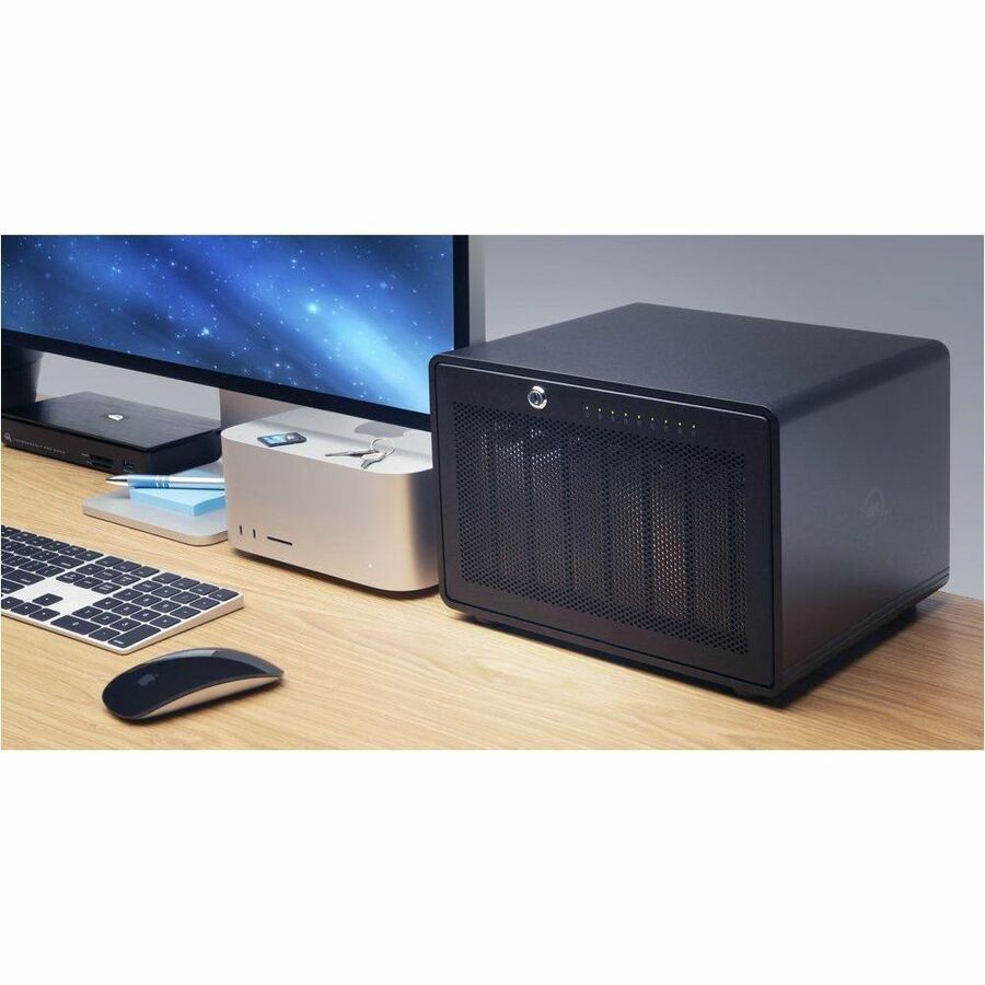 Alternate-Image7 Image for OWC 160TB ThunderBay 8 Thunderbolt (40Gb/s) Enterprise Drive RAID Storage Solution With SoftRAID