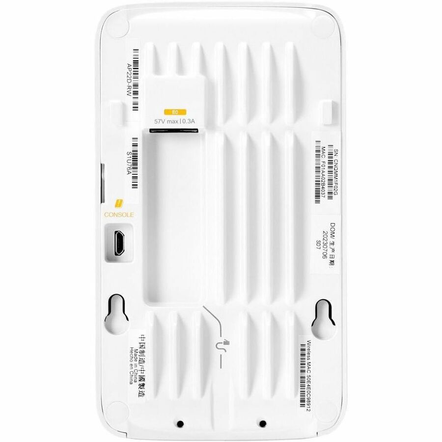 Alternate-Image1 Image for HPE Instant On AP22D Dual Band Wi-Fi 6 802.11ax 1.70 Gbit/s Wireless Access Point