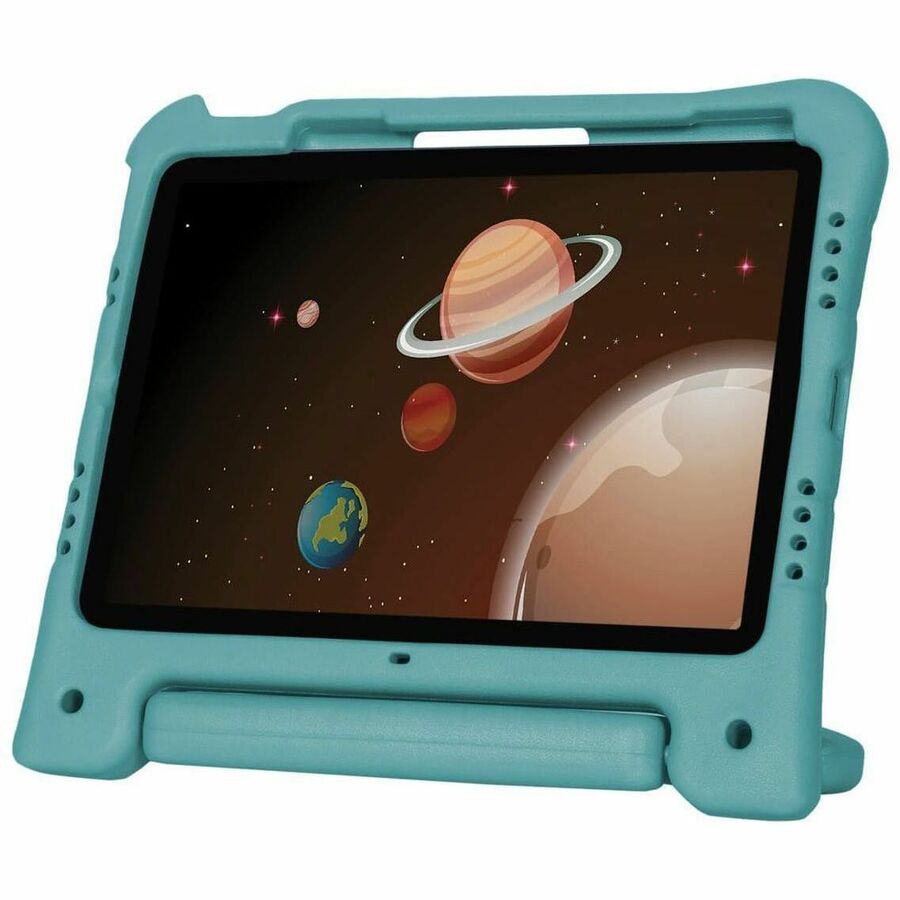 Alternate-Image2 Image for Kid's Antimicrobial Case for iPad&reg; A16, iPad Air&reg; 11-inch (M4, M3, M2), iPad&reg; 10.9-inch (10th gen), iPad Air&reg; 10.9-inch (5th and 4th gen), and iPad Pro&reg; 11-inch (4th, 3rd, 2nd, and 1st gen), Teal