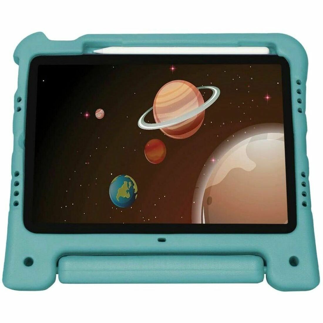 Main Image for Kid's Antimicrobial Case for iPad&reg; A16, iPad Air&reg; 11-inch (M4, M3, M2), iPad&reg; 10.9-inch (10th gen), iPad Air&reg; 10.9-inch (5th and 4th gen), and iPad Pro&reg; 11-inch (4th, 3rd, 2nd, and 1st gen), Teal