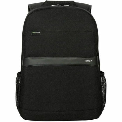 Front Image for Targus GeoLite EcoSmart TSB962GL Carrying Case (Backpack) for 14" to 16" Notebook, Water Bottle, Umbrella, Travel - Black