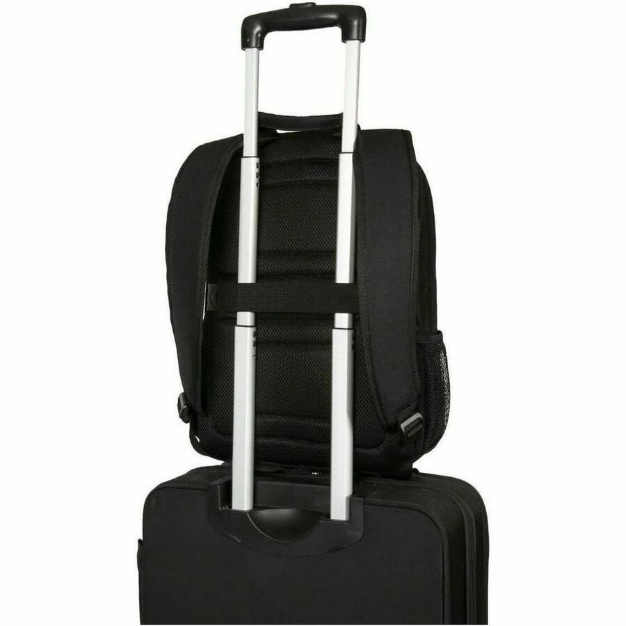 Alternate-Image3 Image for Targus GeoLite EcoSmart TSB962GL Carrying Case (Backpack) for 14" to 16" Notebook, Water Bottle, Umbrella, Travel - Black