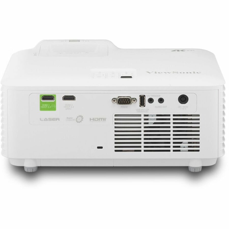 Alternate-Image1 Image for ViewSonic LX700-4K 3500 Lumens 4K Laser Projector, 240Hz and 4.2ms for Smooth Home Entertainment, 1.36x Optical Zoom, H/V Keystone, and 360-Degree Projection for Flexible Setup, and Dual HDMI Inputs