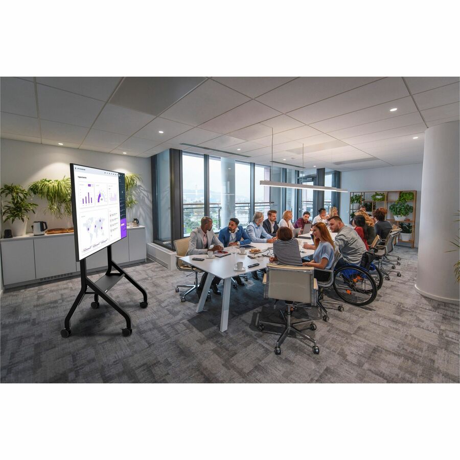 Life-Style Image for Peerless-AV&reg; SmartMount&reg; Flat Panel Cart for 55" to 110"+ Displays