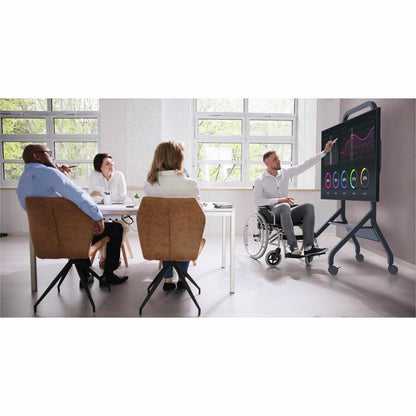 Alternate-Image7 Image for Peerless-AV&reg; SmartMount&reg; Flat Panel Cart for 55" to 110"+ Displays