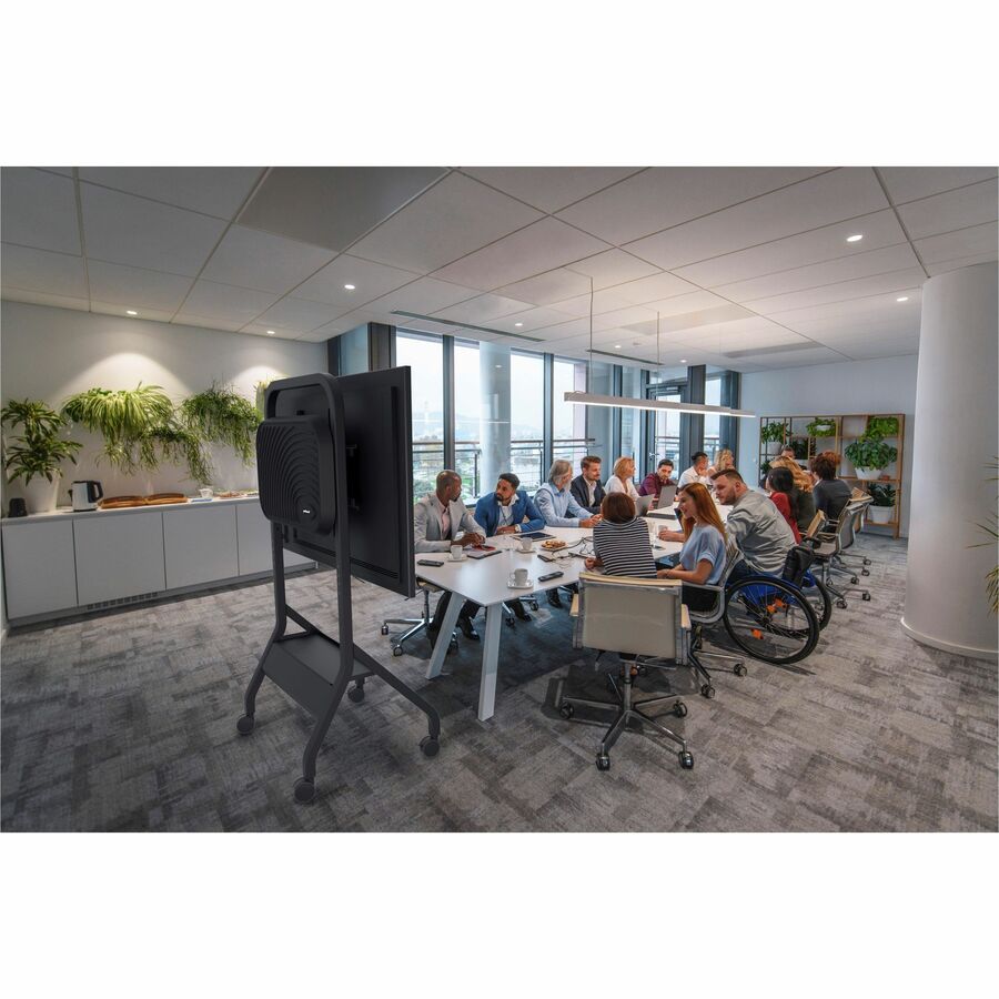 Alternate-Image8 Image for Peerless-AV&reg; SmartMount&reg; Flat Panel Cart for 55" to 110"+ Displays