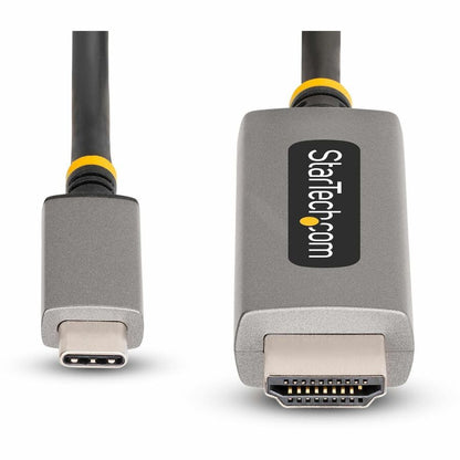 Alternate-Image4 Image for StarTech.com 10ft (3m) USB-C to HDMI Adapter Cable, 8K 60Hz, 4K 144Hz, HDR10, USB Type-C to HDMI 2.1 Converter, USB-C/USB4/TB3/4 Compatible