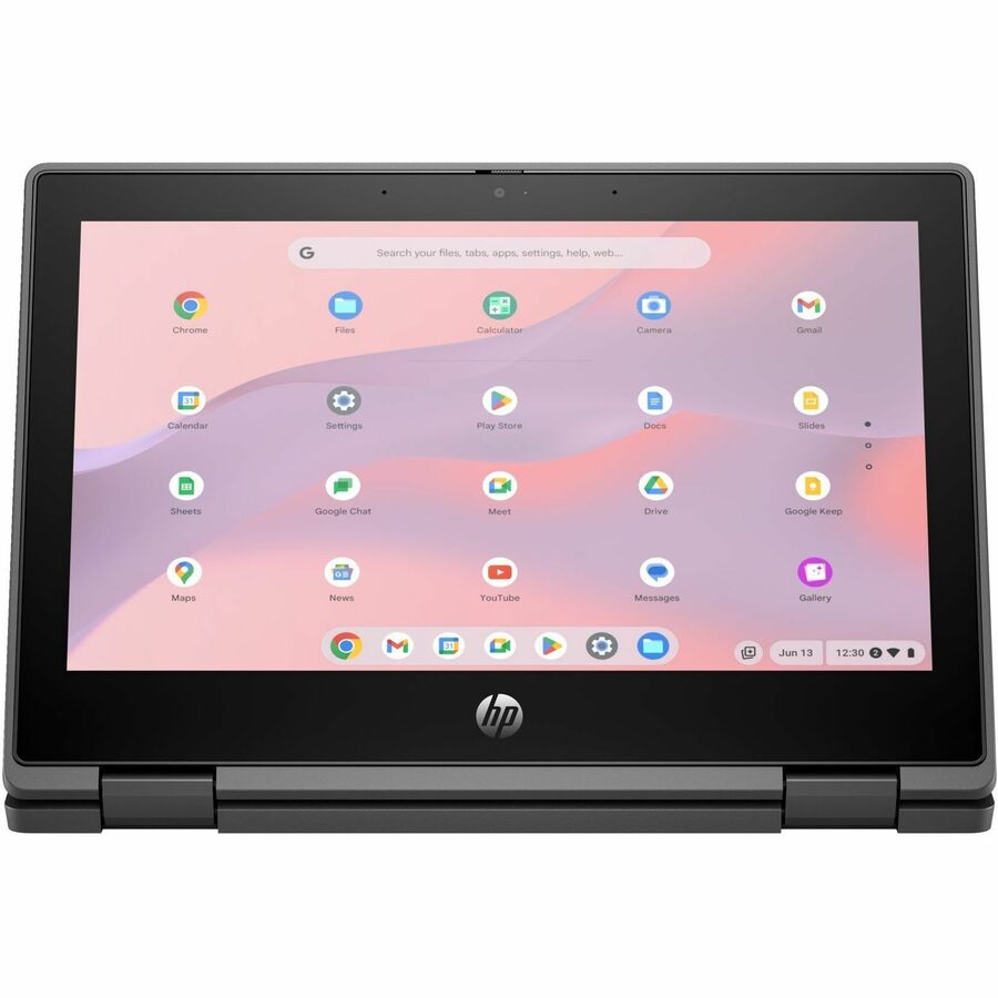 Alternate-Image5 Image for HP Fortis G5 11.6" Touchscreen Convertible 2 in 1 Chromebook - HD - Intel N-Series N200 - 8 GB - 64 GB Flash Memory - English Keyboard - Jack Black - Smart Buy