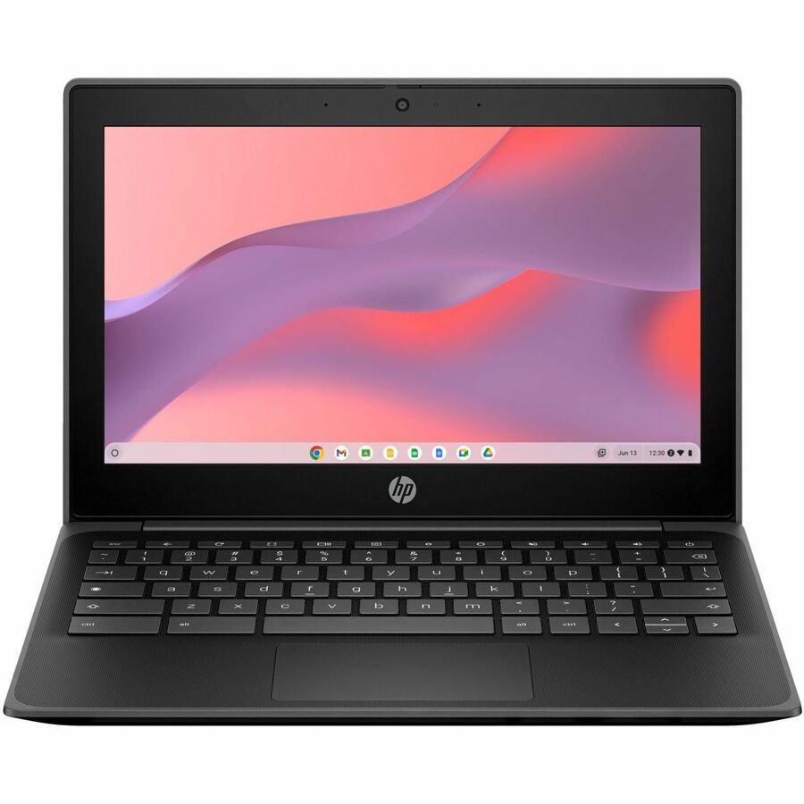 Front Image for HP Fortis G10 11.6" Chromebook - HD - Intel N-Series N100 - 8 GB - 64 GB Flash Memory - English Keyboard - Jack Black - Smart Buy