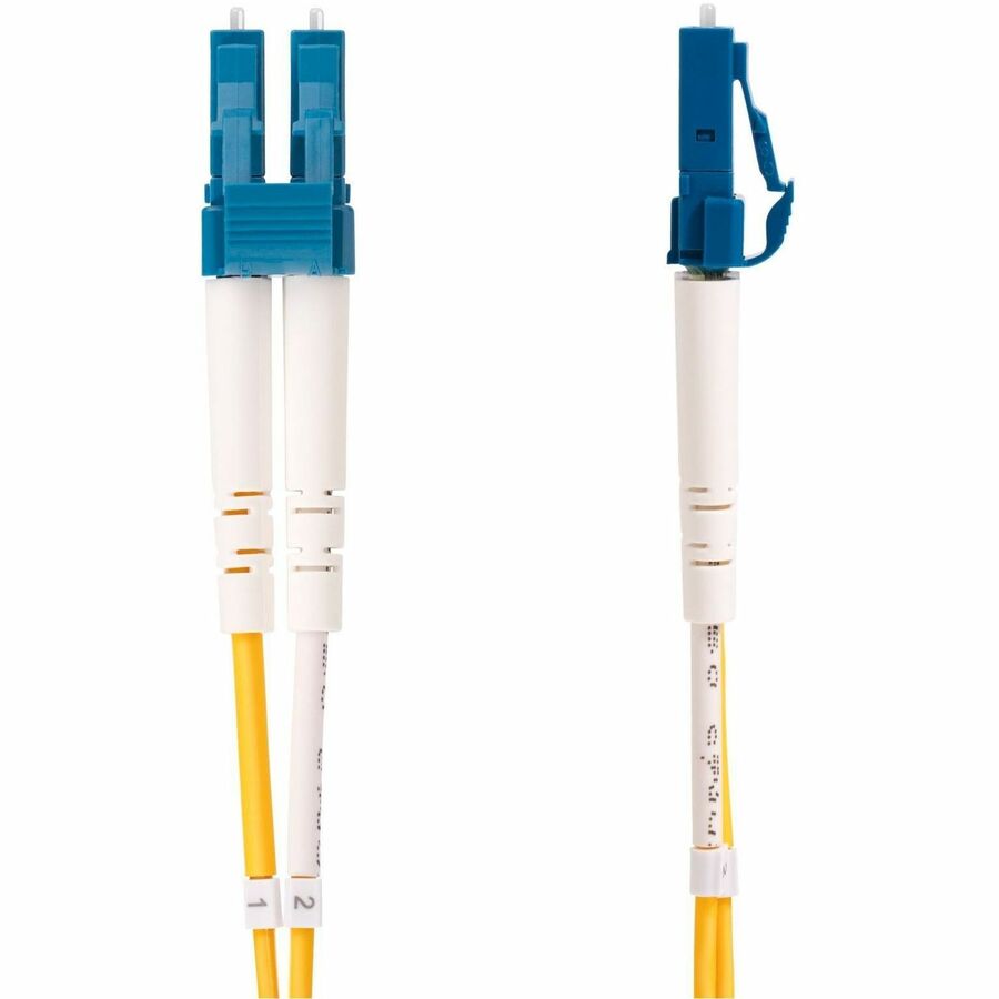 Alternate-Image3 Image for StarTech 3m (9.8ft) LC to SC (UPC) OS2 Single Mode Duplex Fiber Optic Cable, 9/125, 100G, Low Insertion Loss, LSZH Fiber Jumper Cord