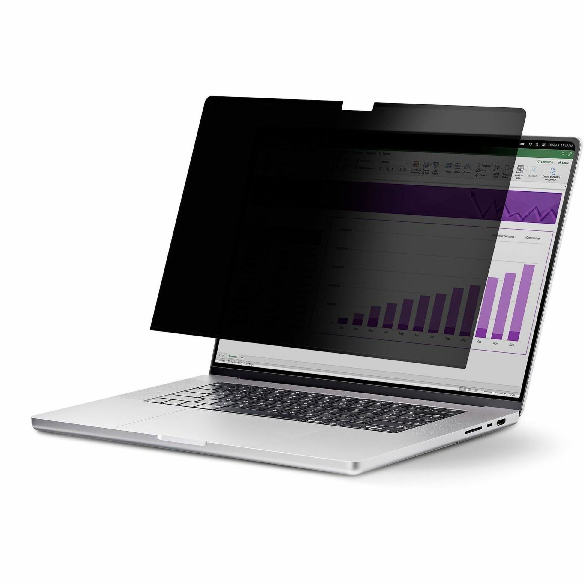 Main Image for StarTech.com 15-inch MacBook Air 2023/2024 Laptop Privacy Screen, Removable and Reversible Anti-Glare Blue Light Filter, Magnetic