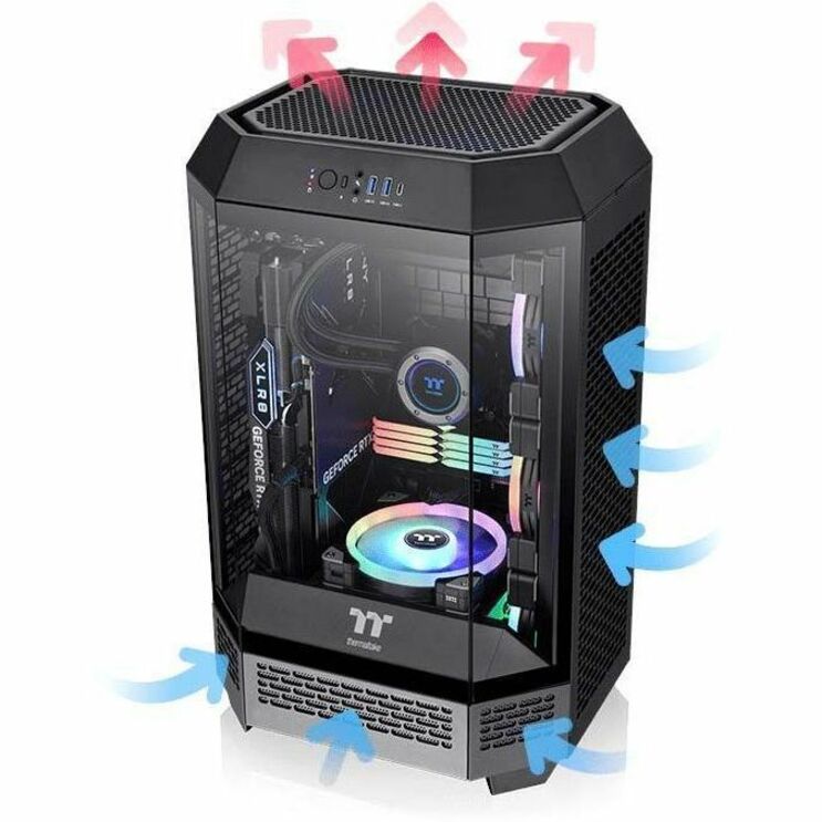 Alternate-Image4 Image for Thermaltake The Tower 300 Micro Tower Chassis