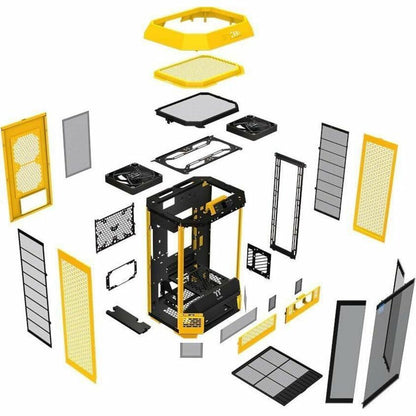 Alternate-Image2 Image for Thermaltake The Tower 300 Bumblebee Micro Tower Chassis