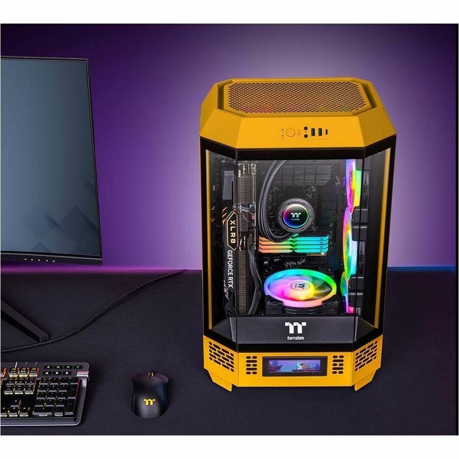 Alternate-Image4 Image for Thermaltake The Tower 300 Bumblebee Micro Tower Chassis