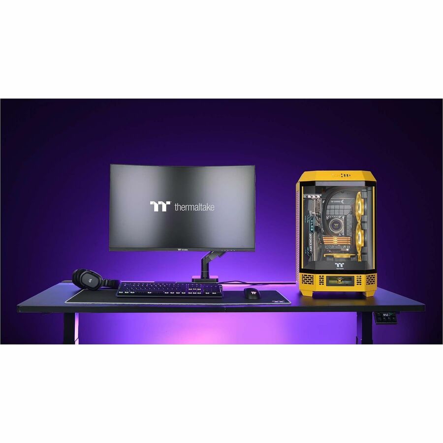 Life-Style Image for Thermaltake The Tower 300 Bumblebee Micro Tower Chassis