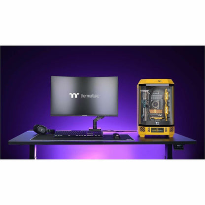 Life-Style Image for Thermaltake The Tower 300 Bumblebee Micro Tower Chassis