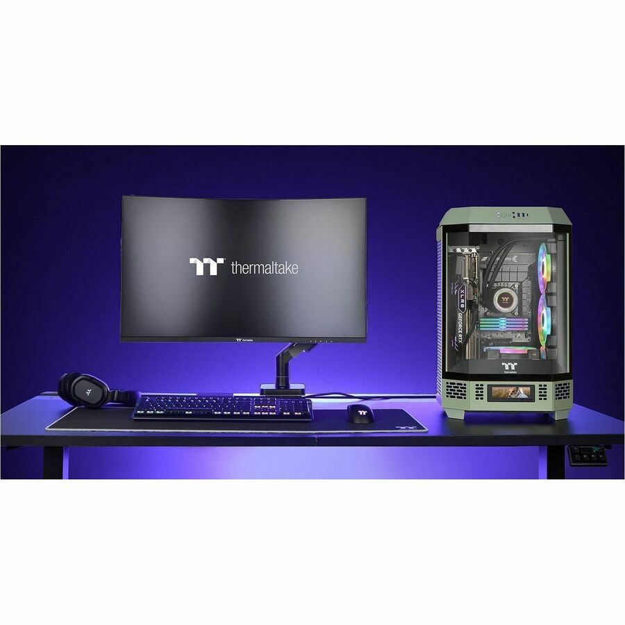 Life-Style Image for Thermaltake The Tower 300 Matcha Green Micro Tower Chassis