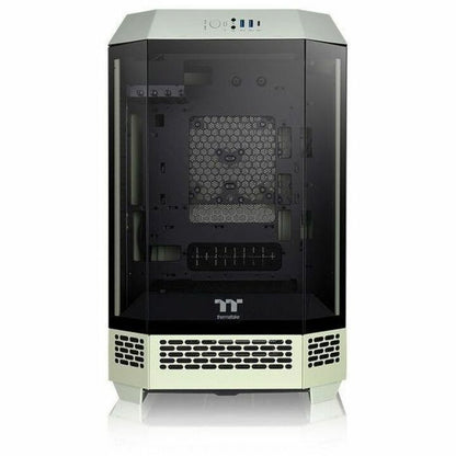 Front Image for Thermaltake The Tower 300 Matcha Green Micro Tower Chassis