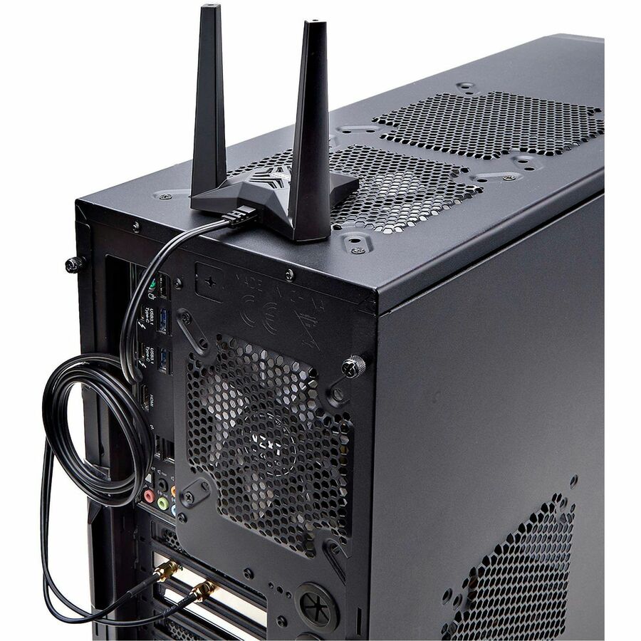 Alternate-Image4 Image for StarTech.com Wi-Fi 6E PCIe Network Card, Bluetooth 5.3, Magnetic Antenna Base, Tri-Band 802.11ax, AX5400 WiFi NIC, Windows/Linux