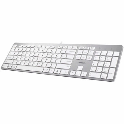 Main Image for Adesso EasyTouch 730UW USB-C Multi OS Scissor Switch Keyboard With CoPilot AI Hotkey And USB-C, USB-A, 3.5mm Aux Ports