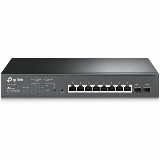 Main Image for TP-Link JetStream 10-Port Gigabit Smart Switch with 8-Port PoE+