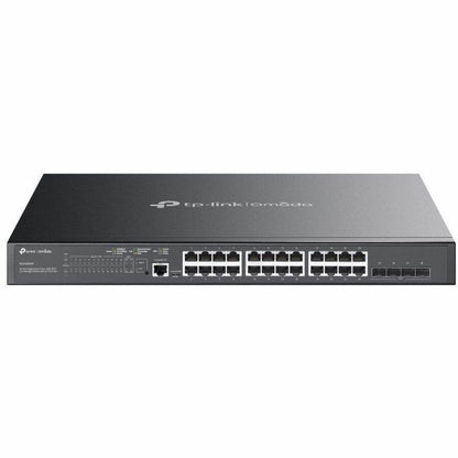 Main Image for Omada 24-Port Gigabit and 4-Port 10GE SFP+ L2+ Managed Switch with 24-Port PoE+