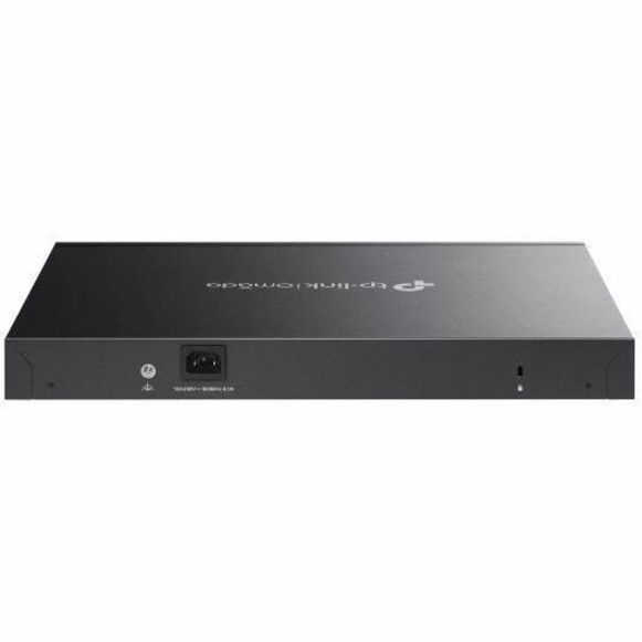 Alternate-Image1 Image for Omada 24-Port Gigabit and 4-Port 10GE SFP+ L2+ Managed Switch with 24-Port PoE+