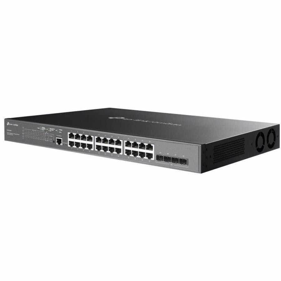Alternate-Image2 Image for TP-Link 28-Port Gigabit L2+ Managed Switch with 24-Port PoE+