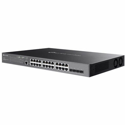 Alternate-Image2 Image for TP-Link 28-Port Gigabit L2+ Managed Switch with 24-Port PoE+