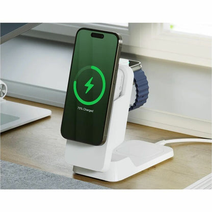 Alternate-Image6 Image for D&H Matrix Ultimate 3-in-1 Wireless Charger with 5,000mAh MagSafe Power Bank