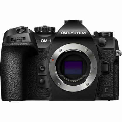 Main Image for Olympus OM SYSTEM OM-1 Mark II 20.4 Megapixel Mirrorless Camera Body Only - Black