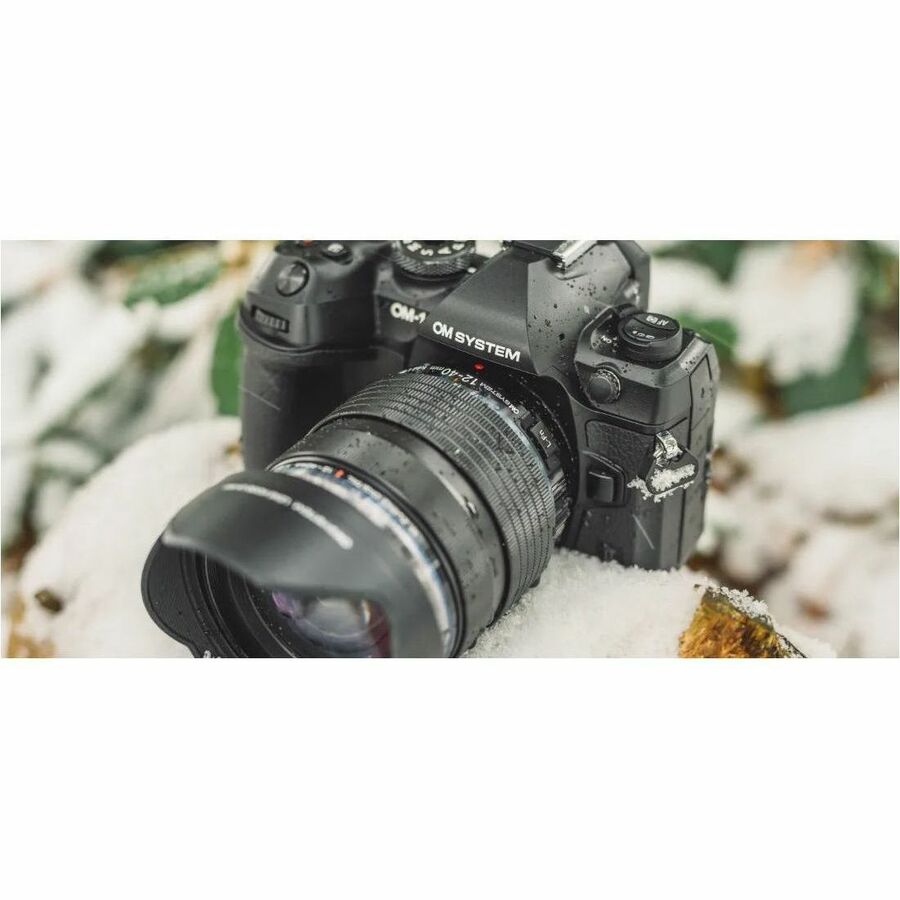 Alternate-Image7 Image for Olympus OM SYSTEM OM-1 Mark II 20.4 Megapixel Mirrorless Camera with Lens - 0.47" - 1.57" - Black