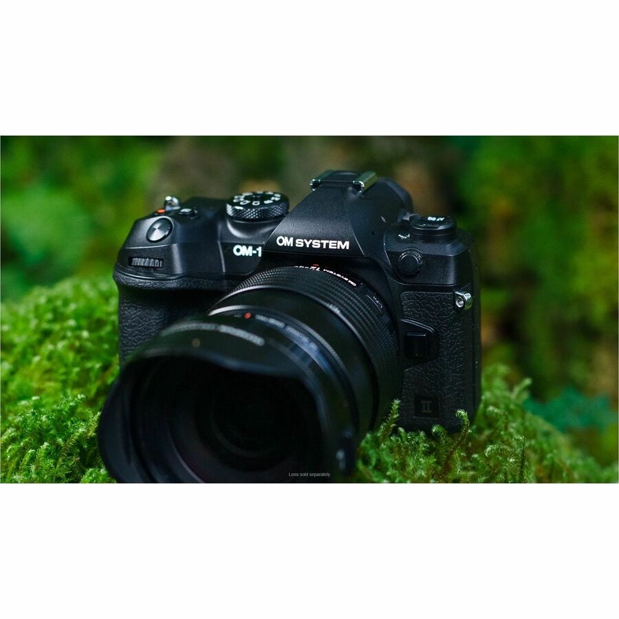 Alternate-Image8 Image for Olympus OM SYSTEM OM-1 Mark II 20.4 Megapixel Mirrorless Camera with Lens - 0.47" - 1.57" - Black